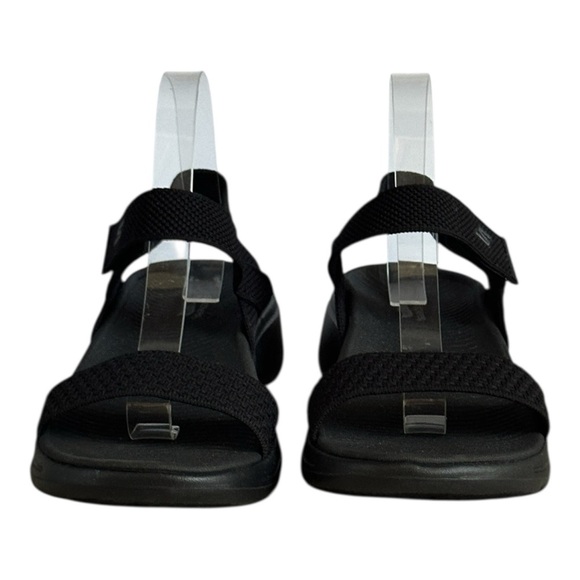 Skechers Comfort Sandals Size 11 NWOT Black Archfit Foam Sporty Hiking Walking - Picture 3 of 10
